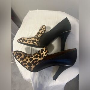 Sofft Leopard Print 6m heels